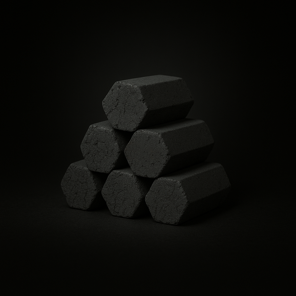 Hexagon Charcoal Briquette